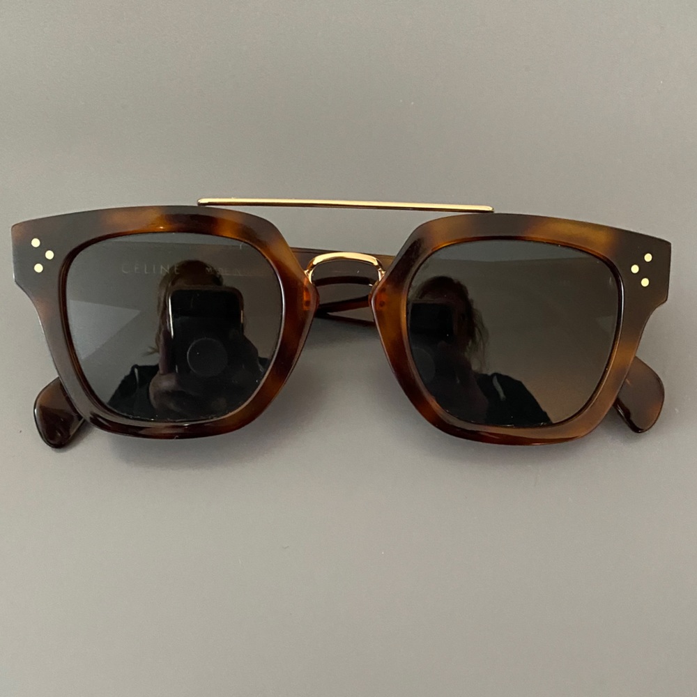 Celine Bar Top Square Sunglasses